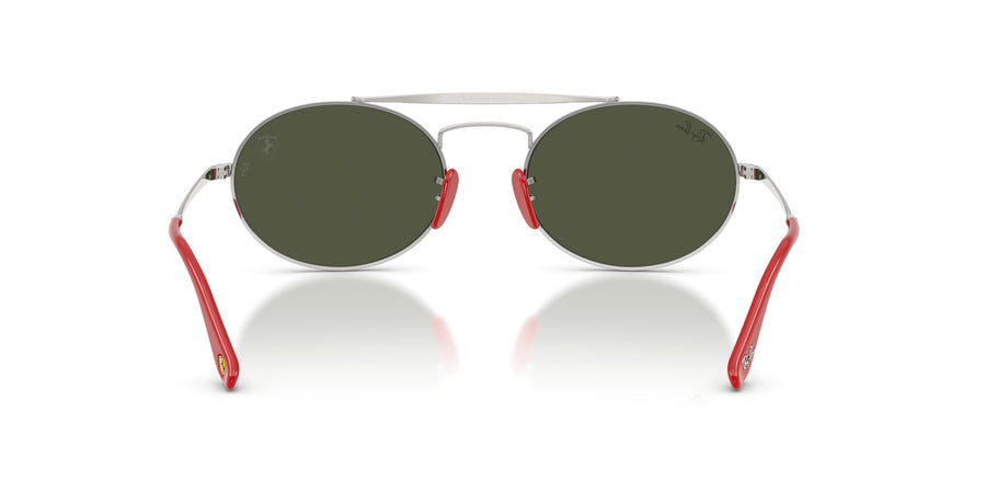 Metal Unisex Sunglass RB3775M – Silver / Green