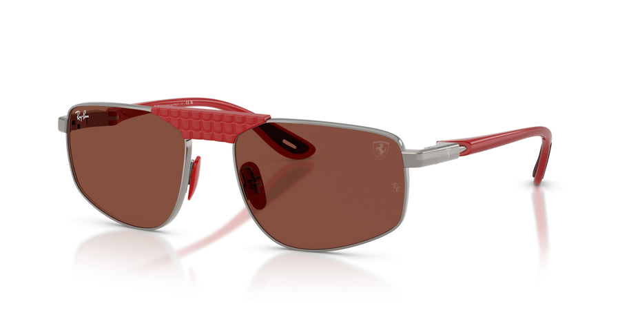 Metal Unisex Sunglass RB3776M – Red