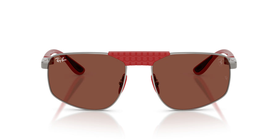 Metal Unisex Sunglass RB3776M – Red