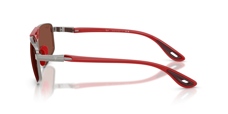 Metal Unisex Sunglass RB3776M – Red