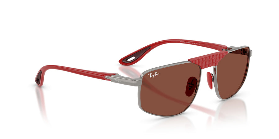 Metal Unisex Sunglass RB3776M – Red