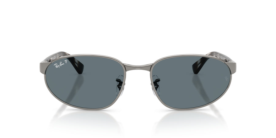 Metal Unisex Sunglass RB3777 – Dark Blue Polar