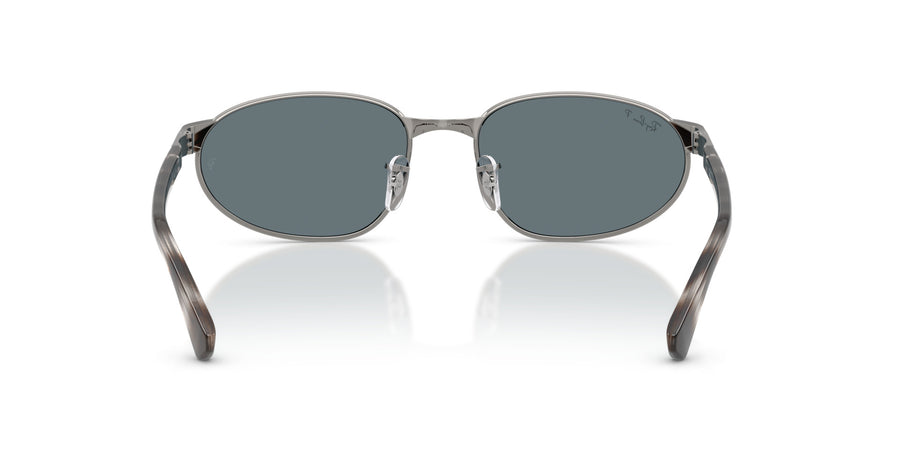 Metal Unisex Sunglass RB3777 – Dark Blue Polar