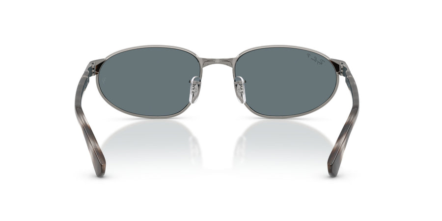 Metal Unisex Sunglass RB3777 – Dark Blue Polar