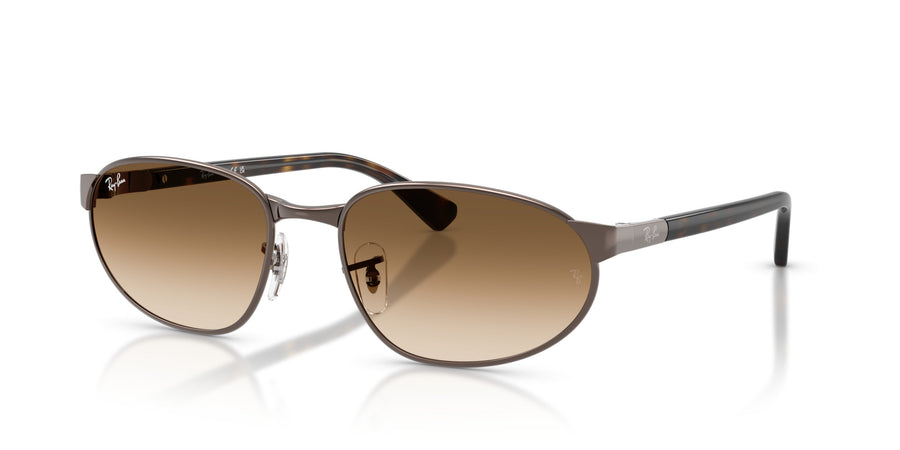 Metal Unisex Sunglass RB3777 – Clear Gradient Brown