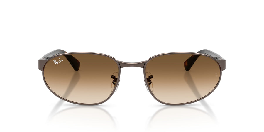 Metal Unisex Sunglass RB3777 – Clear Gradient Brown