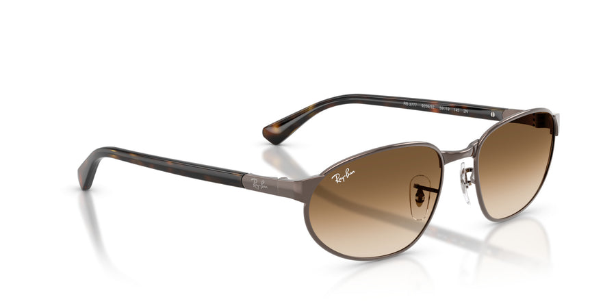 Metal Unisex Sunglass RB3777 – Clear Gradient Brown
