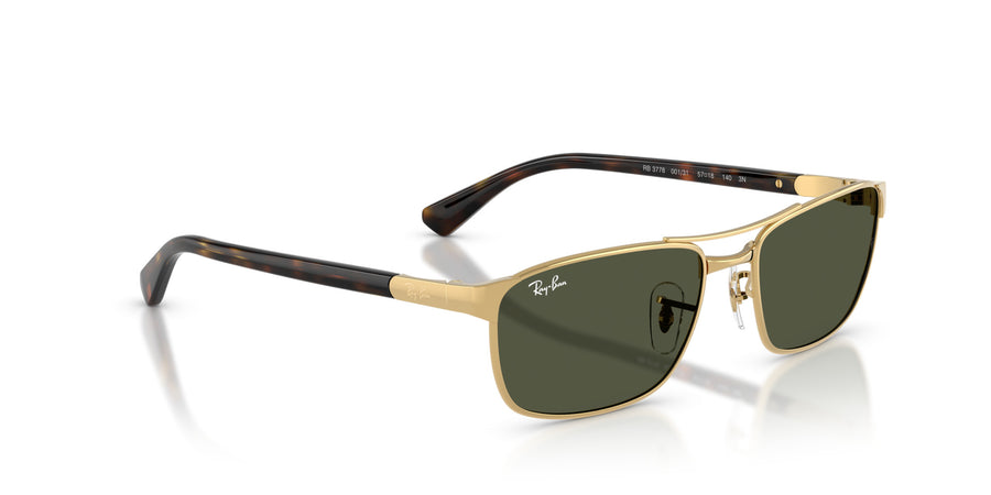 Metal Unisex Sunglass RB3778 – Green
