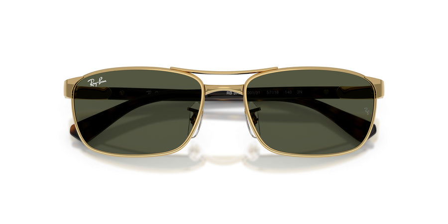 Metal Unisex Sunglass RB3778 – Green