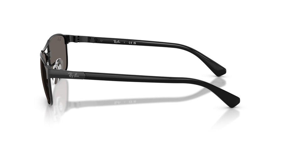 Metal Unisex Sunglass RB3778 – Black / Dark Grey
