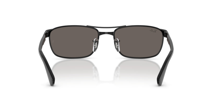 Metal Unisex Sunglass RB3778 – Black / Dark Grey