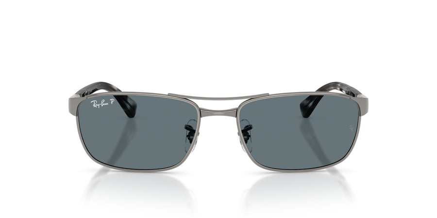 Metal Unisex Sunglass RB3778 – Dark Blue Polar