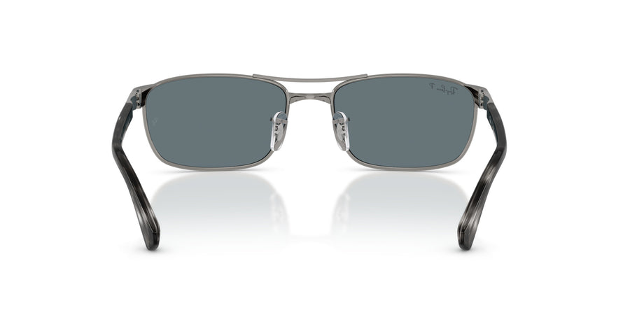 Metal Unisex Sunglass RB3778 – Dark Blue Polar