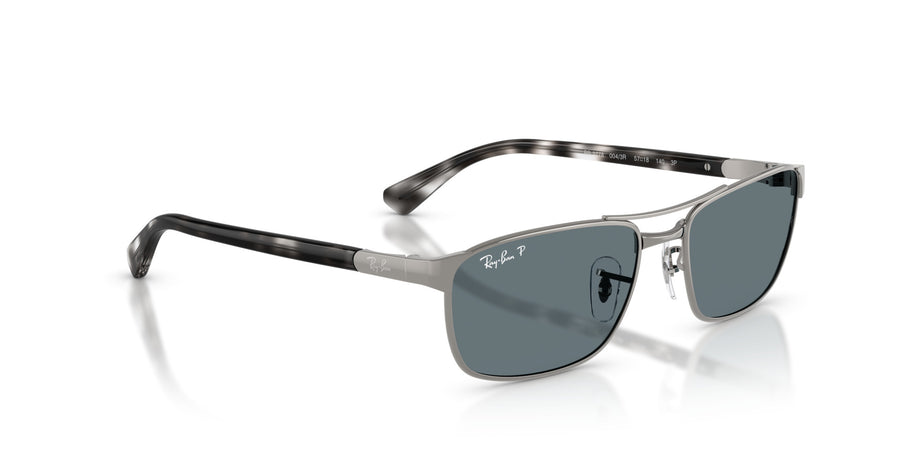 Metal Unisex Sunglass RB3778 – Dark Blue Polar