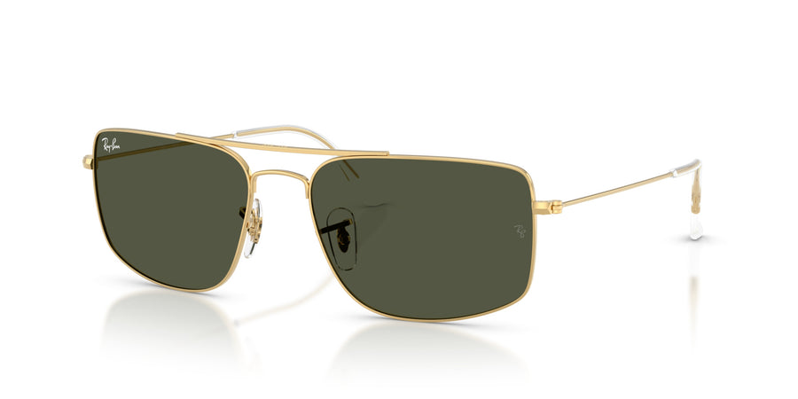 Metal Unisex Sunglass RB3779 – Gold / Green