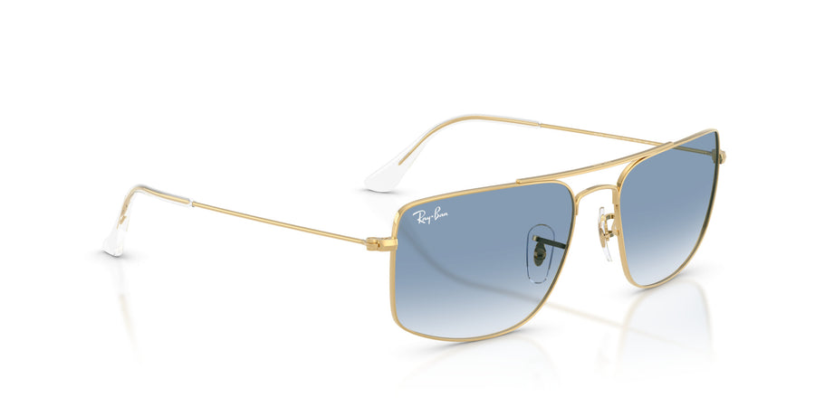 Metal Unisex Sunglass RB3779 – Gold / Clear Gradient Blue