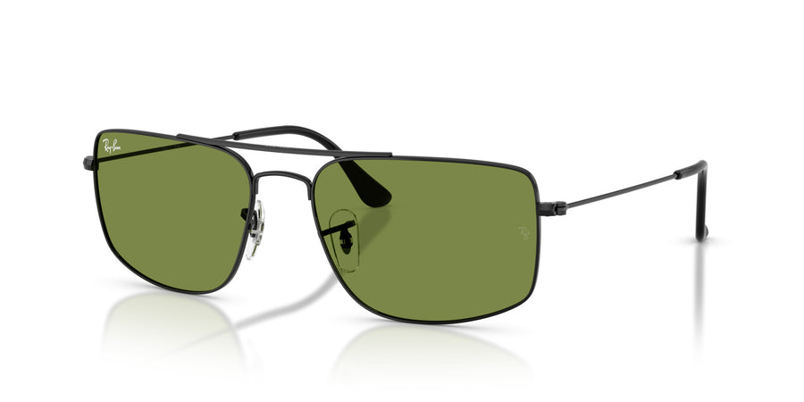 Metal Unisex Sunglass RB3779 – Black / Green