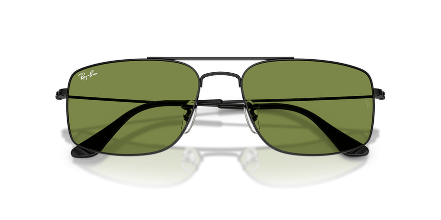 Metal Unisex Sunglass RB3779 – Black / Green