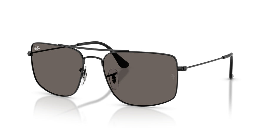 Metal Unisex Sunglass RB3779 – Black / Dark Grey