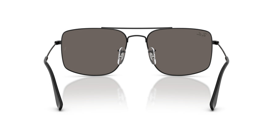 Metal Unisex Sunglass RB3779 – Black / Dark Grey