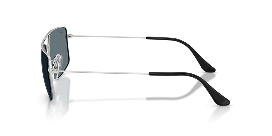 Metal Unisex Sunglass RB3779 – Silver / Dark Blue Polar
