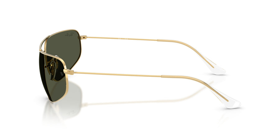 Metal Unisex Sunglass RB3780 – Gold / Green