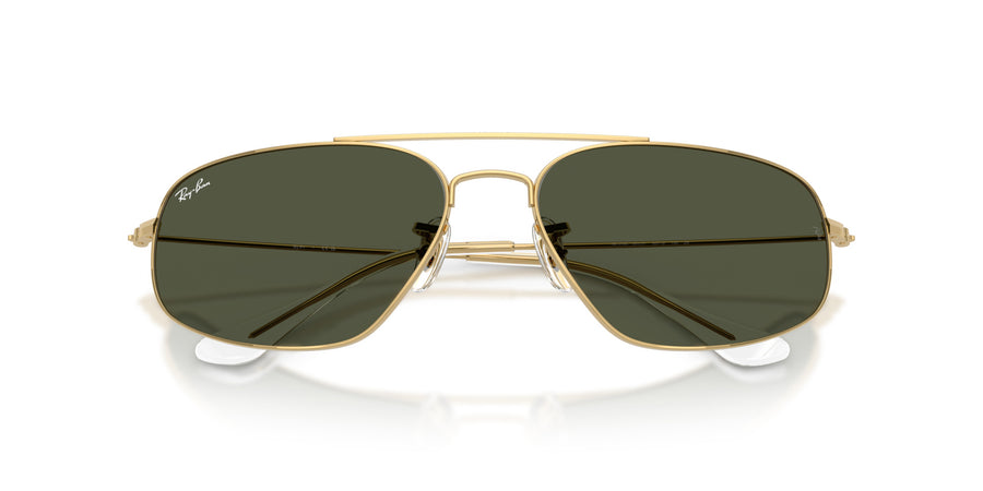 Metal Unisex Sunglass RB3780 – Gold / Green