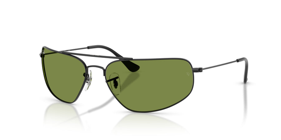 Metal Unisex Sunglass RB3780 – Black / Green