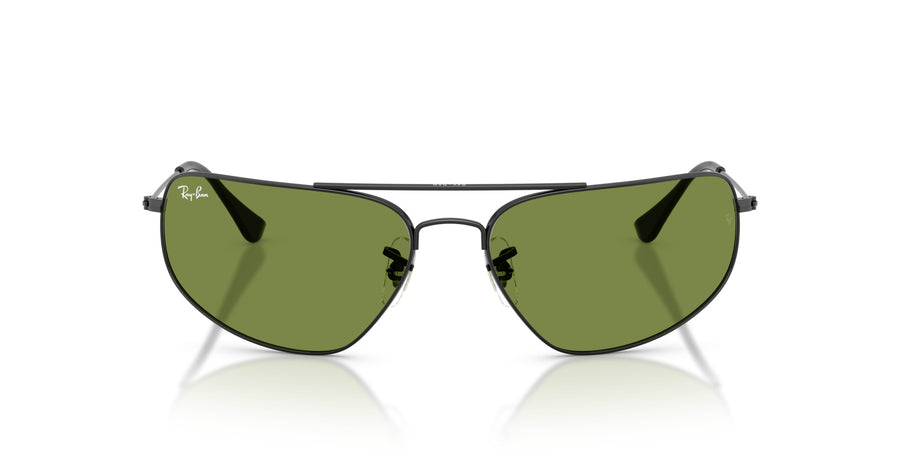 Metal Unisex Sunglass RB3780 – Black / Green