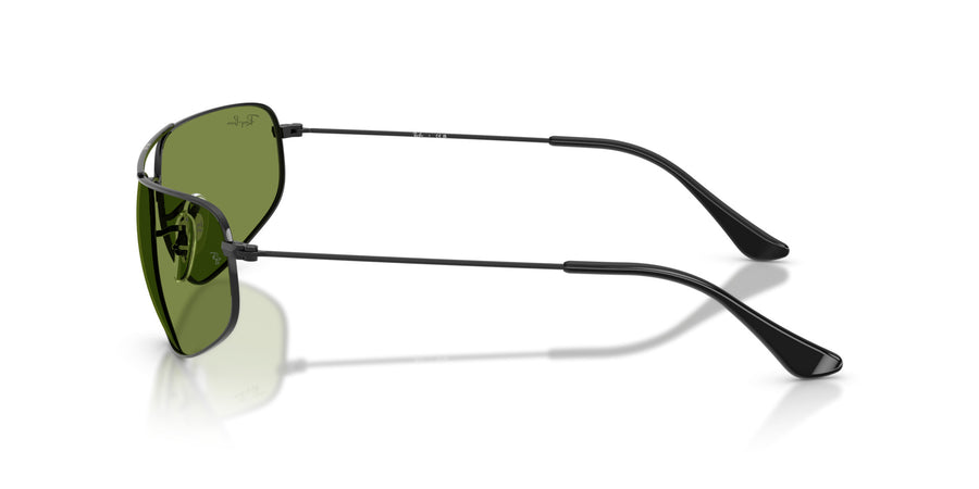 Metal Unisex Sunglass RB3780 – Black / Green