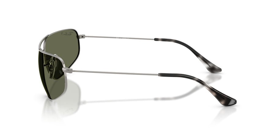 Metal Unisex Sunglass RB3780 – Gunmetal / Green Polar