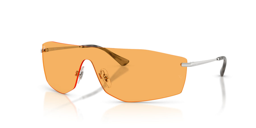 Metal Unisex Sunglass RB3781 – Silver / Yellow