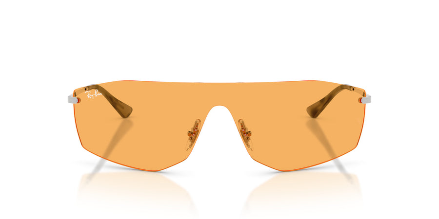 Metal Unisex Sunglass RB3781 – Silver / Yellow