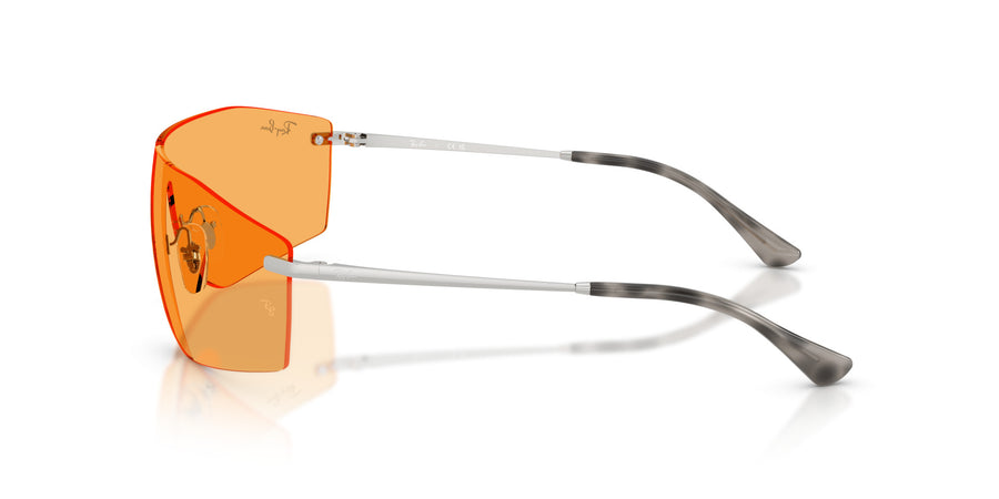 Metal Unisex Sunglass RB3781 – Silver / Yellow