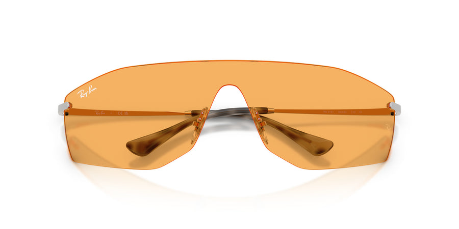 Metal Unisex Sunglass RB3781 – Silver / Yellow