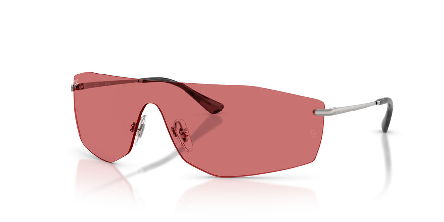 Metal Unisex Sunglass RB3781 – Gunmetal / Red Hiper