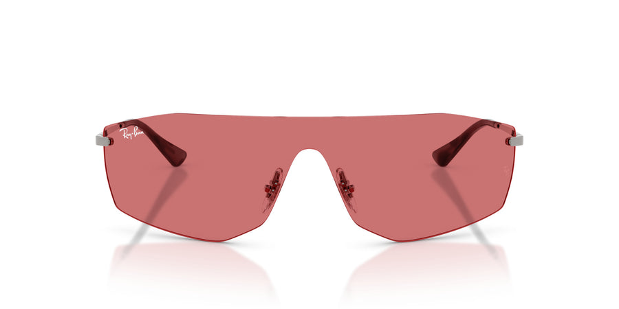 Metal Unisex Sunglass RB3781 – Gunmetal / Red Hiper