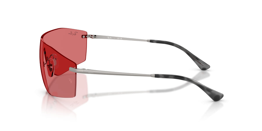 Metal Unisex Sunglass RB3781 – Gunmetal / Red Hiper
