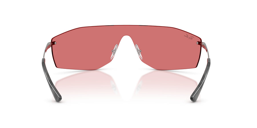 Metal Unisex Sunglass RB3781 – Gunmetal / Red Hiper