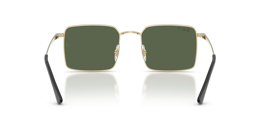Metal Unisex Sunglass RB3782 – Gold / Dark Green Polar