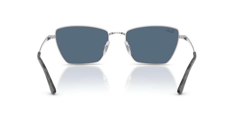 Metal Unisex Sunglass RB3783 – Silver / Dark Blue