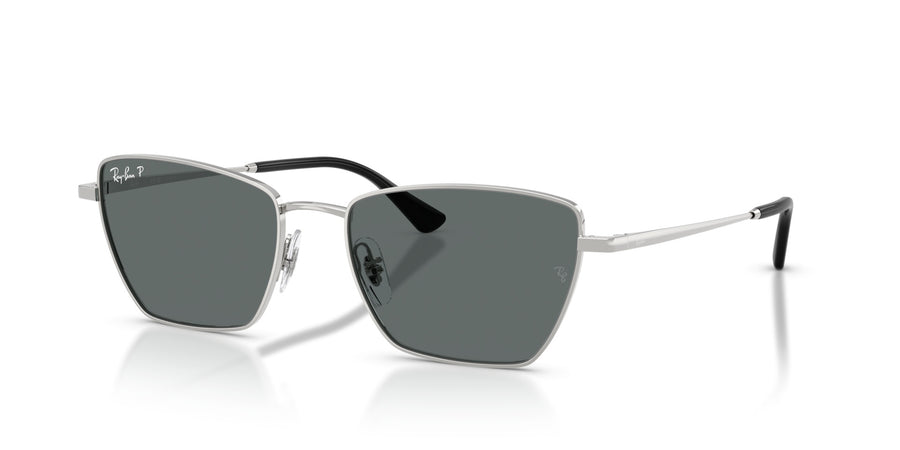 Metal Unisex Sunglass RB3783 – Silver / Dark Grey Polar