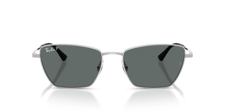 Metal Unisex Sunglass RB3783 – Silver / Dark Grey Polar