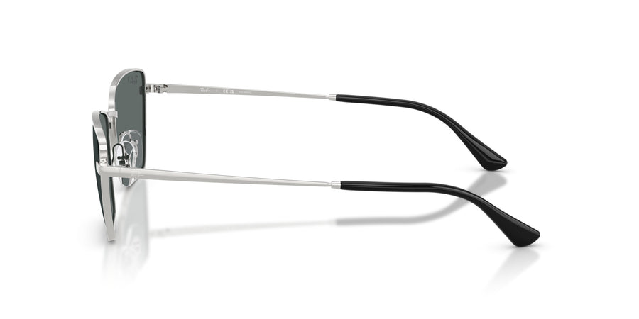 Metal Unisex Sunglass RB3783 – Silver / Dark Grey Polar