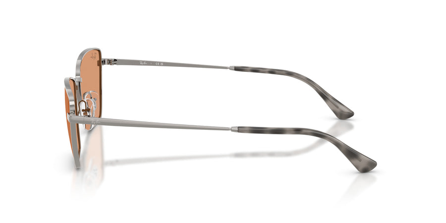 Metal Unisex Sunglass RB3783 – Gunmetal / Orange