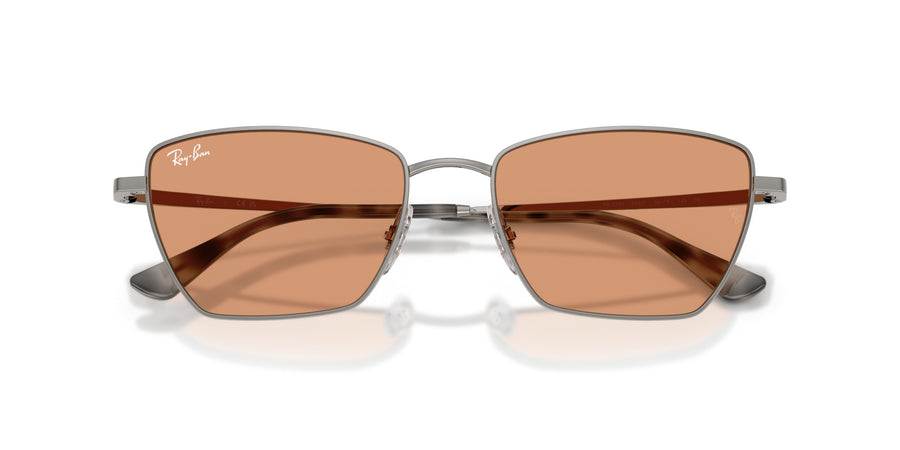 Metal Unisex Sunglass RB3783 – Gunmetal / Orange