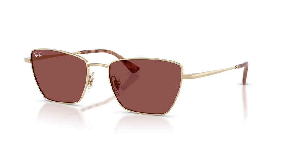 Metal Unisex Sunglass RB3783 – Gold / Dark Violet