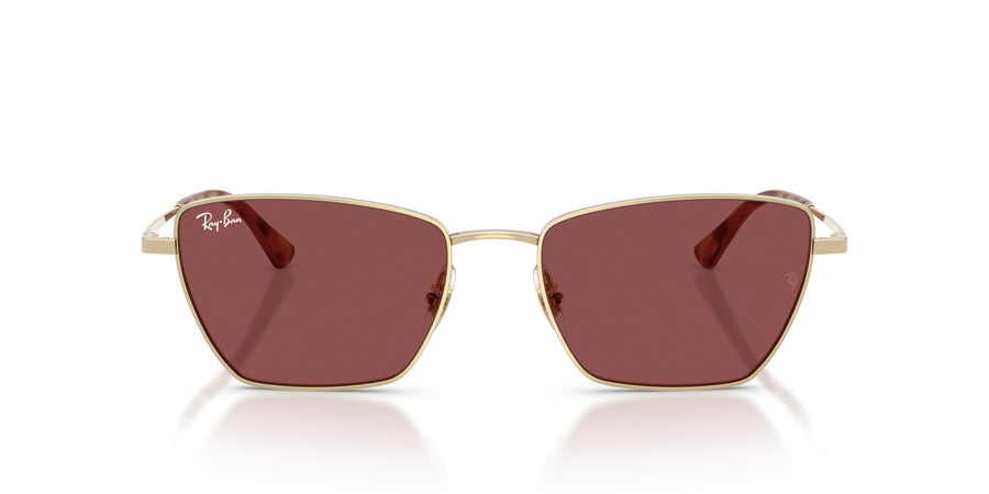 Metal Unisex Sunglass RB3783 – Gold / Dark Violet