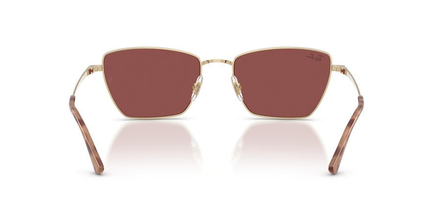 Metal Unisex Sunglass RB3783 – Gold / Dark Violet