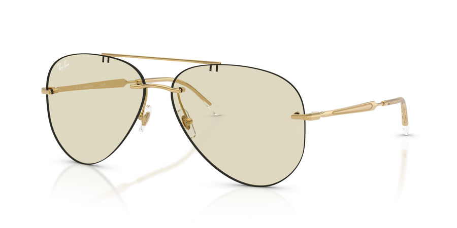 Metal Unisex Sunglass RB3791 – Photo Amber Dark To Darker